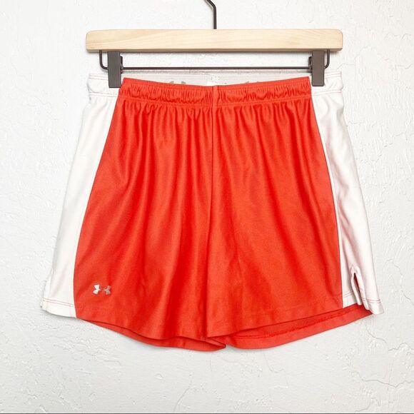 Under armour orange white shorts - Picture 1 of 5